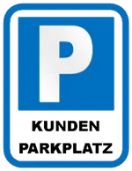 Kundenparkplatz