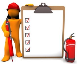 Checkliste Feuerlöscherüberprüfung