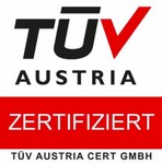 TÜV Austria zertifiziert