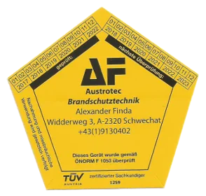 TÜV zertifiziert Plankette